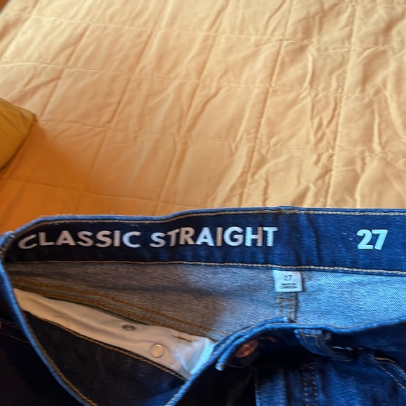J. Crew Classic Straight dark wash denim jeans - Picture 5 of 5